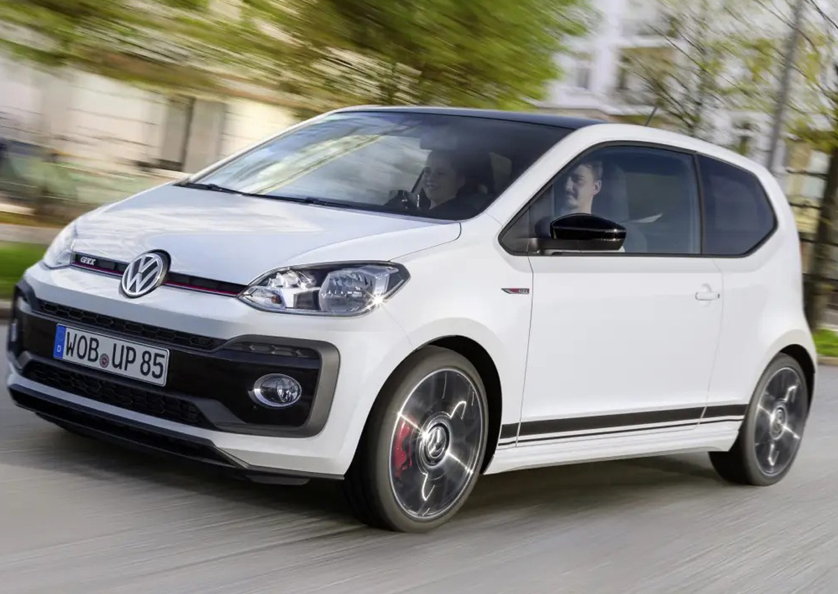 VW Up é um dos carros baratos que fazem de 0 a 100 km/h em menos de 10 segundos - Foto: Divulgação