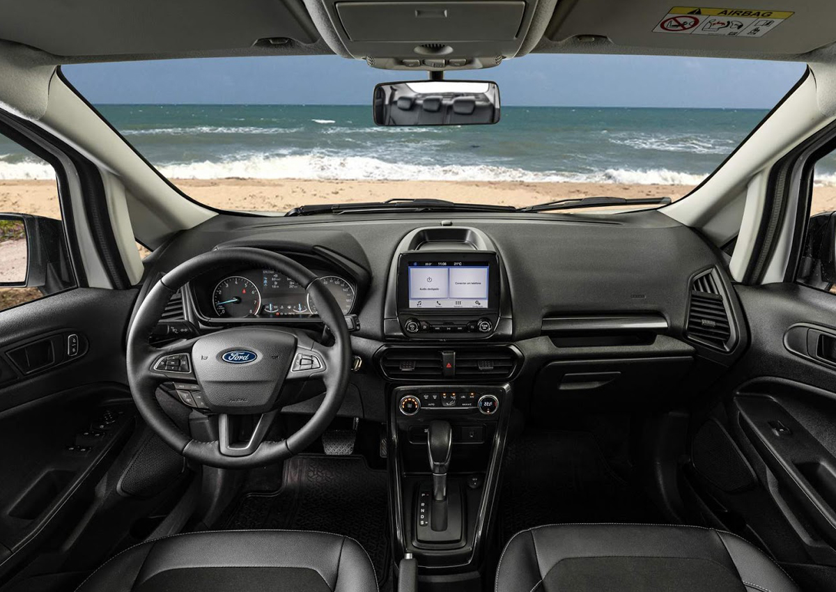 Interior EcoSport - Foto: Divulgação