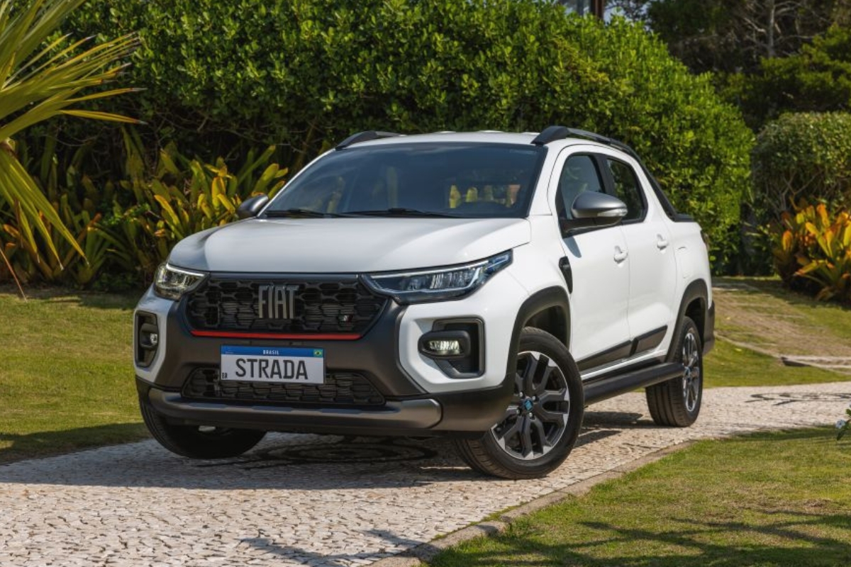 Fiat Strada é o modelo mais procurado na categoria de 'Comerciais Leves' em novembro de 2023 Fonte: FenautoFoto: divulgação 