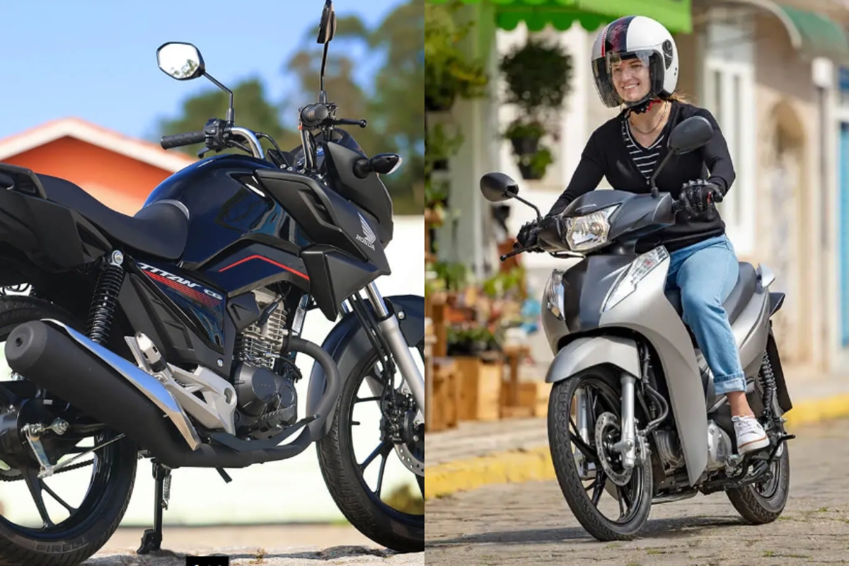 Honda domina o top 10 das motos mais vendidas em 2023 até agora