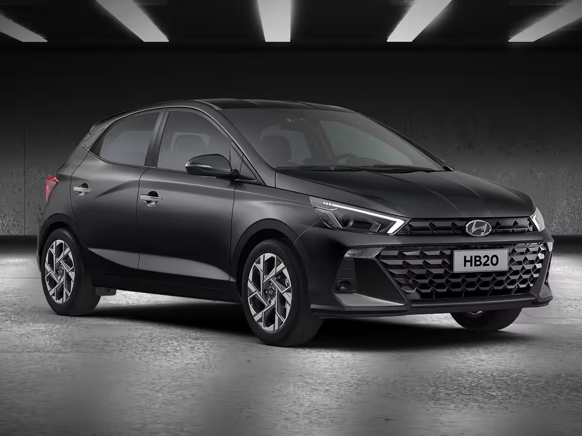 Ficha técnica do Hyundai HB20 2024