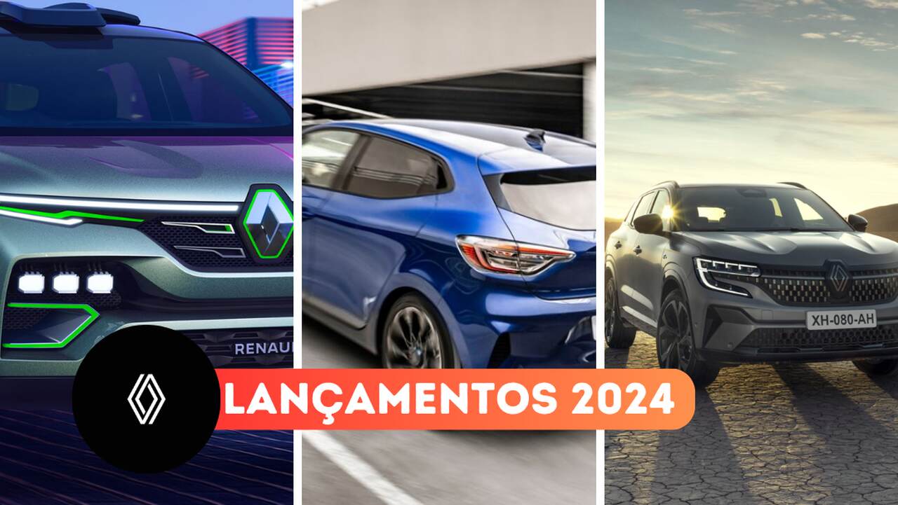 Lançamentos Renault 2024: lista de carros já confirmados