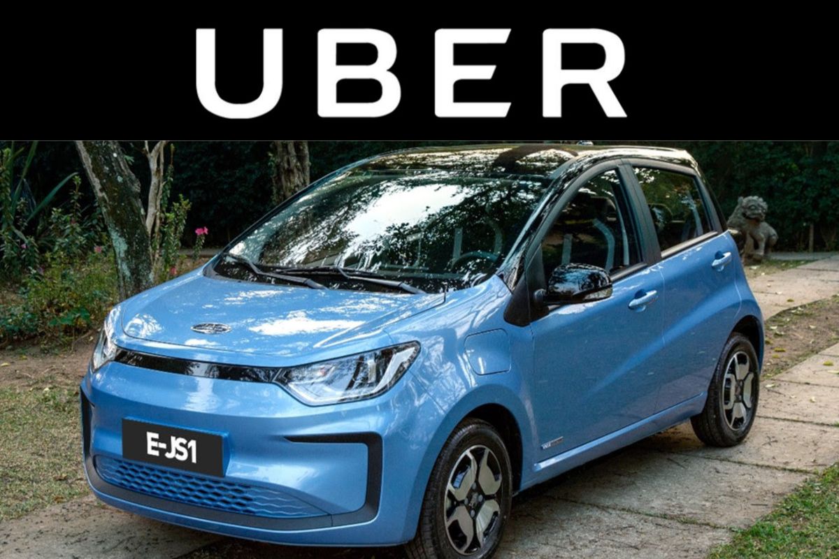 Uber e JAC se juntam para dar desconto INCRÍVEL em carros elétricos para motoristas