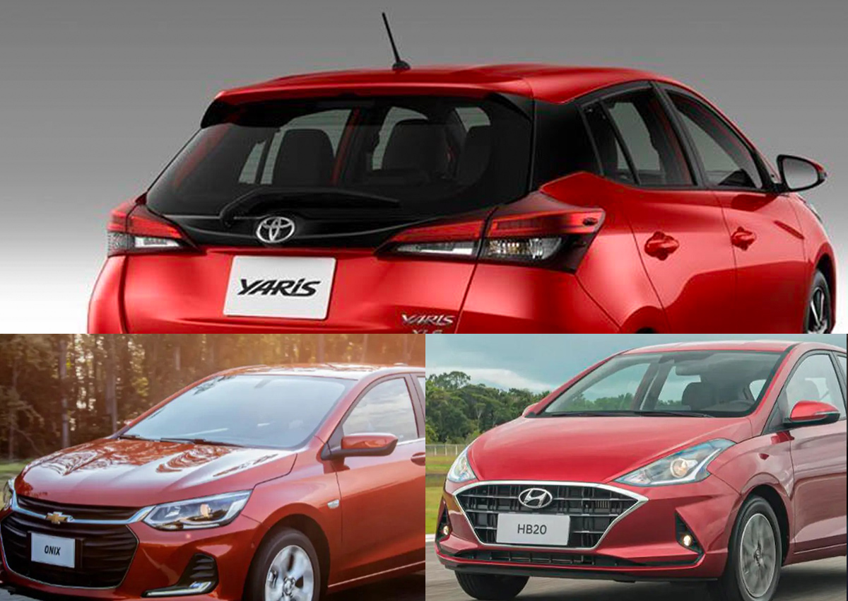 Por que o Toyota Yaris Hatch não vende tão bem quanto Onix e HB20?