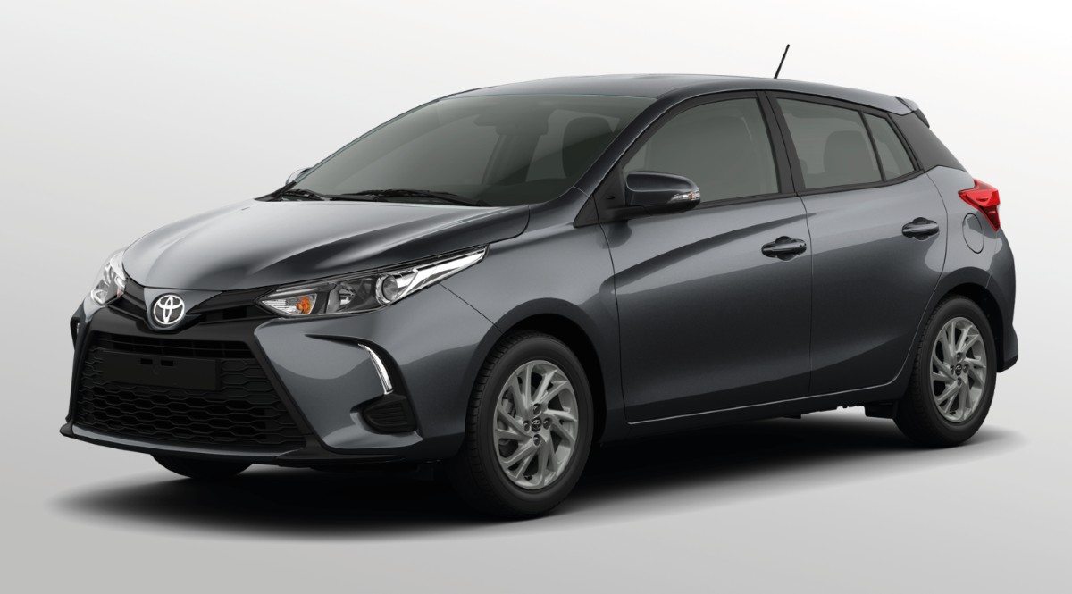 Ficha técnica do Toyota Yaris Hatch PcD 2024