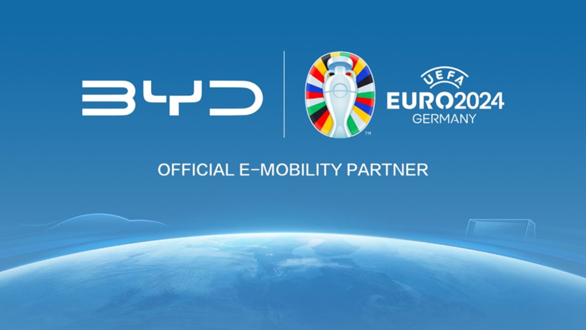 Banner BYD e UEFA EURO 2024