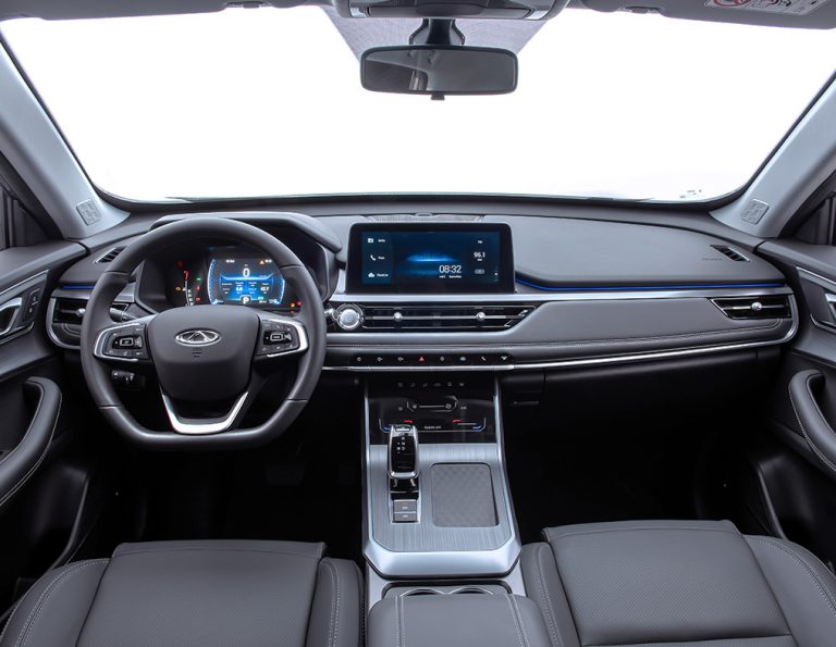 Interior do CAOA Chery Tiggo 5X Sport