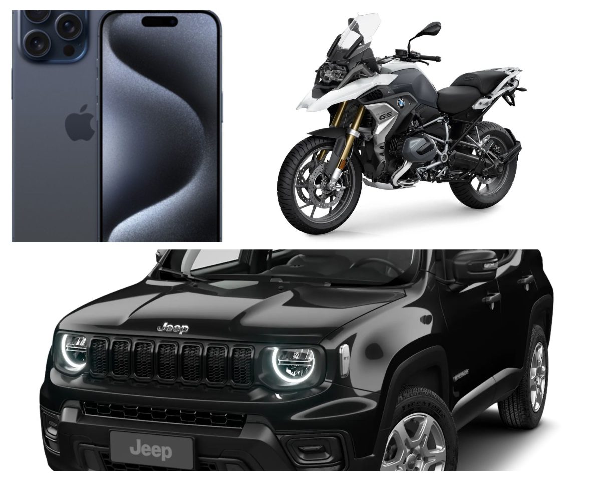 Veja como GANHAR um Renegade, moto da BMW e um iPhone 15 ao pagar o IPVA 2024