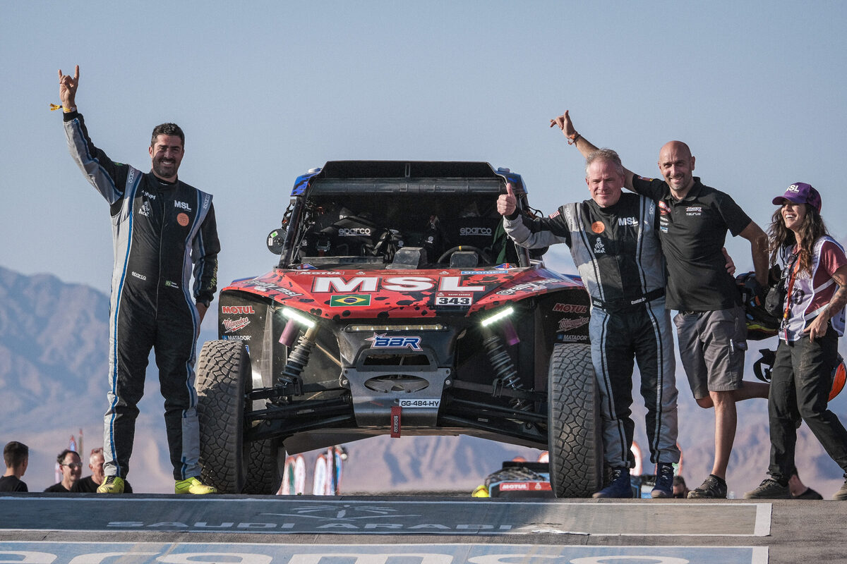 Equipe brasileiro no Rally Dakar 2024