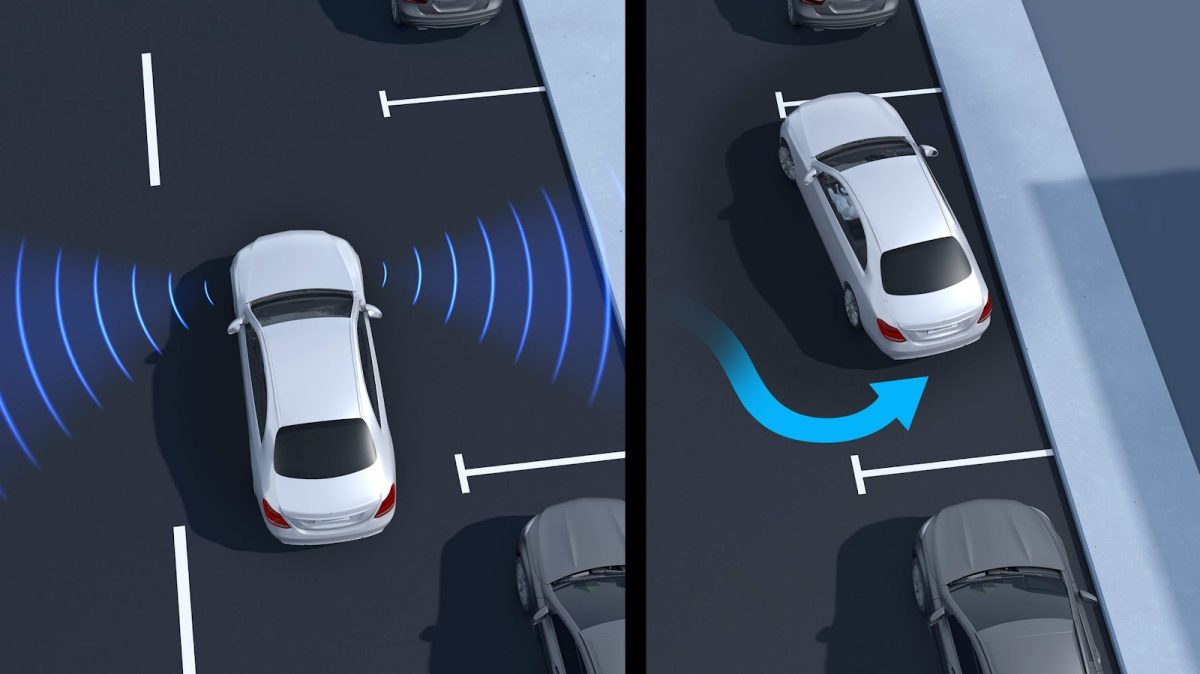 Park Assist System da BMW é uma das tecnologias que ajudam na hora de estacionar - Foto: Divulgação