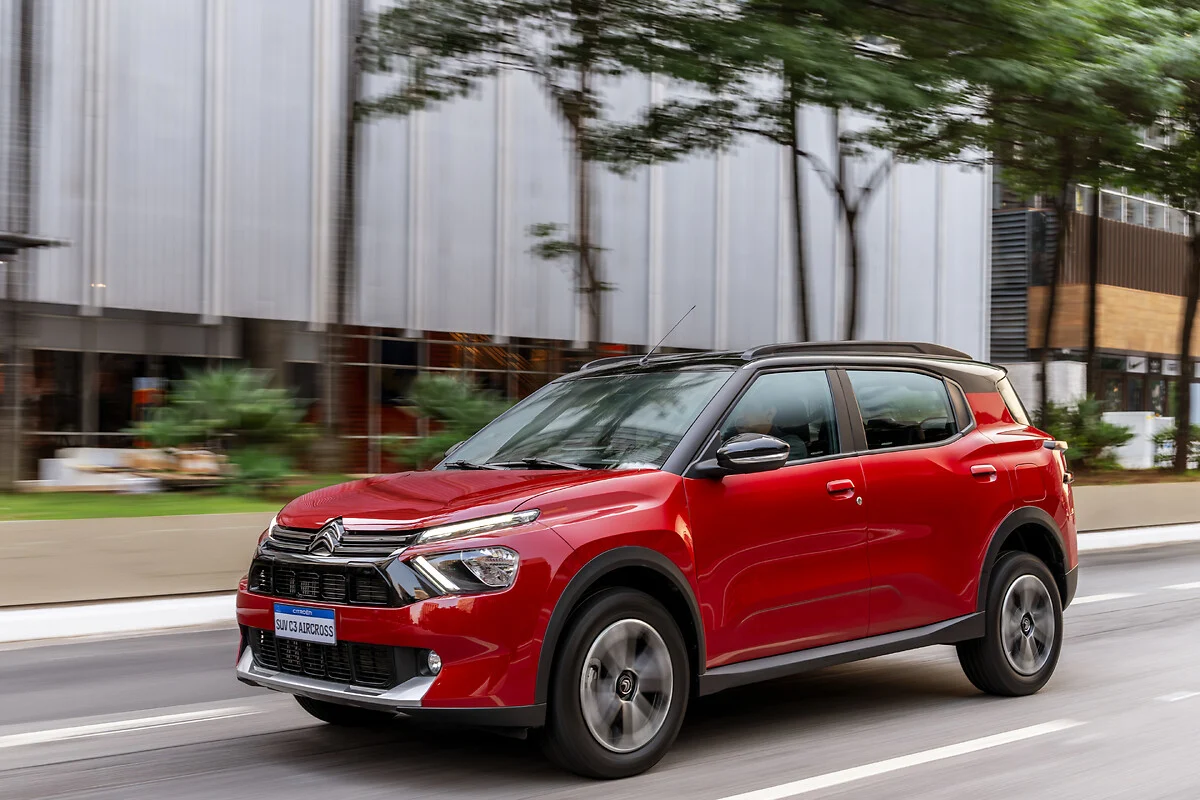 Ficha técnica do Citroën C3 Aircross 7 Shine 2025