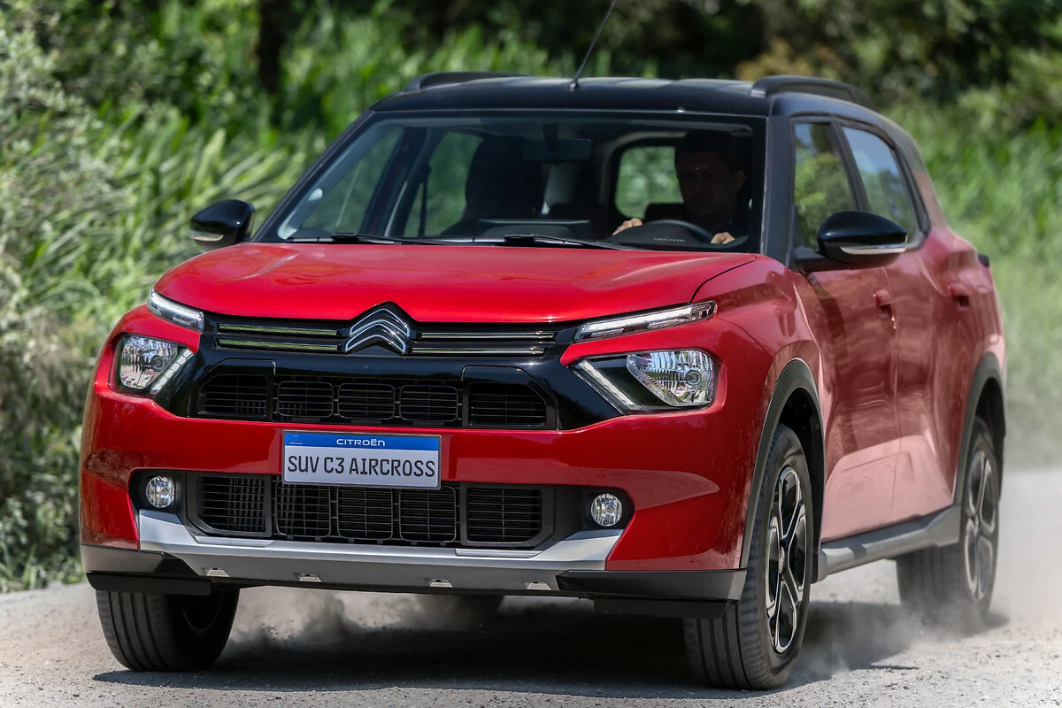 Ficha técnica do Citroën C3 Aircross 2025