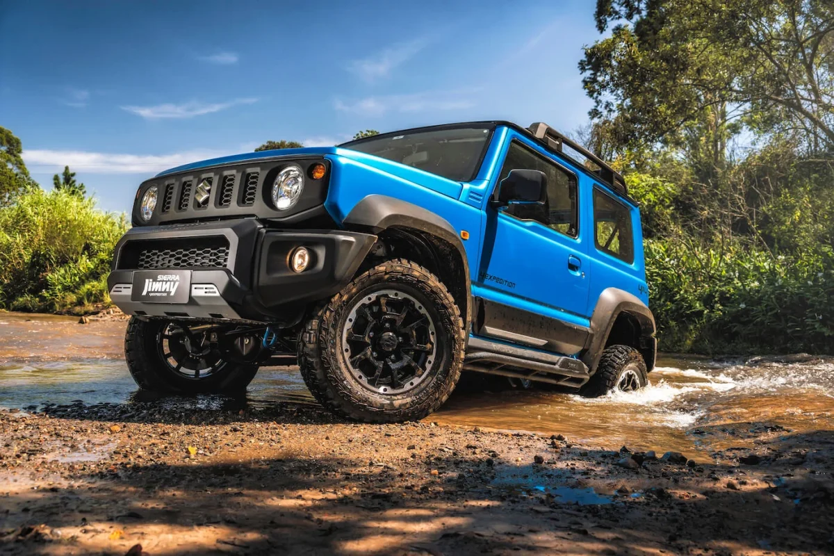 Ficha técnica do Suzuki Jimny Sierra 4Expedition 2024