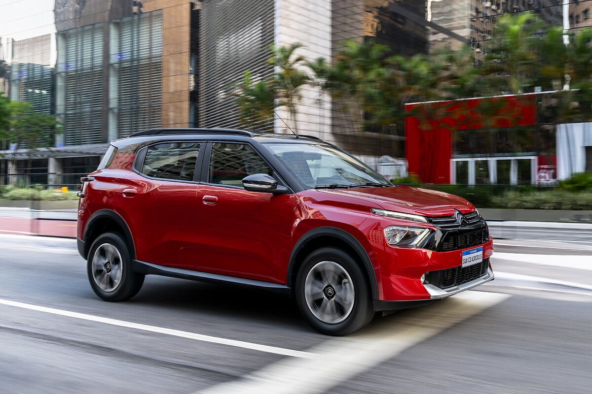 Ficha técnica do Citroën C3 Aircross 7 Feel 2025