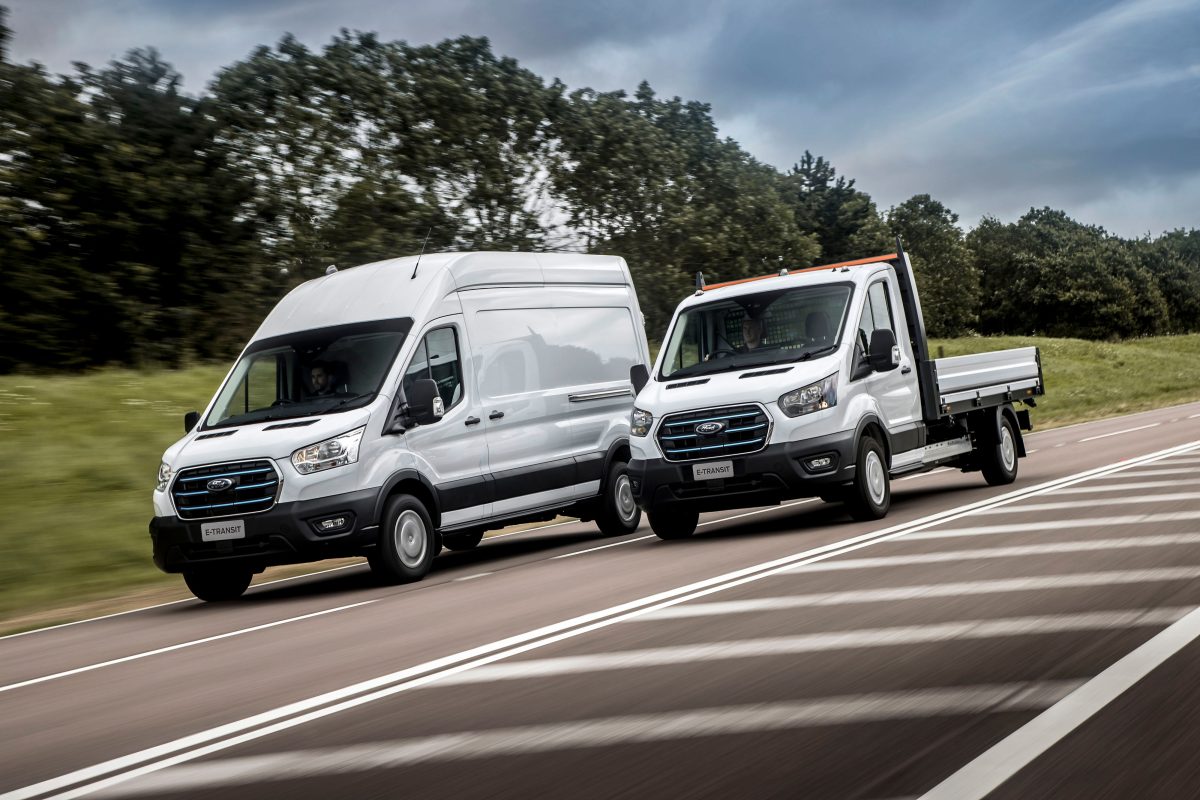 Ford E-Transit Furgão e Chassi - Foto: Divulgação