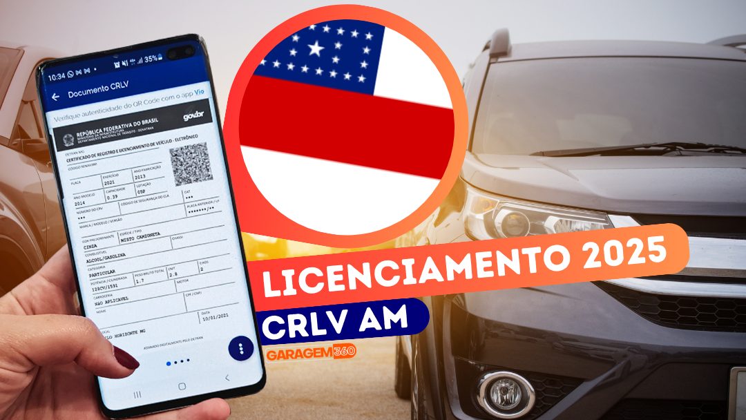 Licenciamento AM 2025: valor e calendário de pagamento