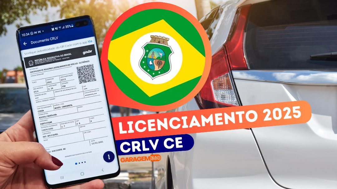 Licenciamento CE 2025: valor e calendário de pagamento