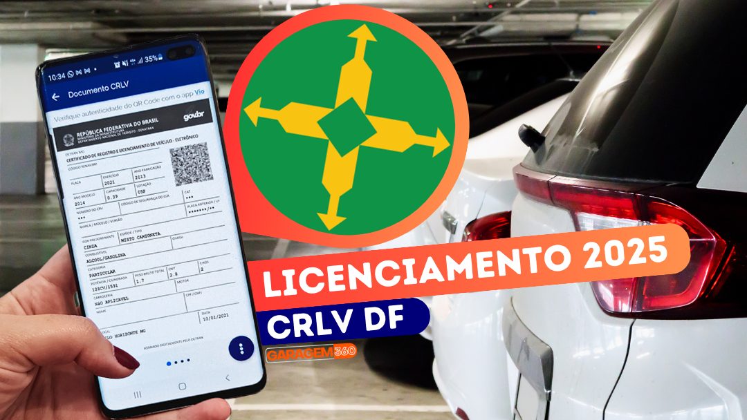 Licenciamento DF 2025: valor e calendáo de pagamento