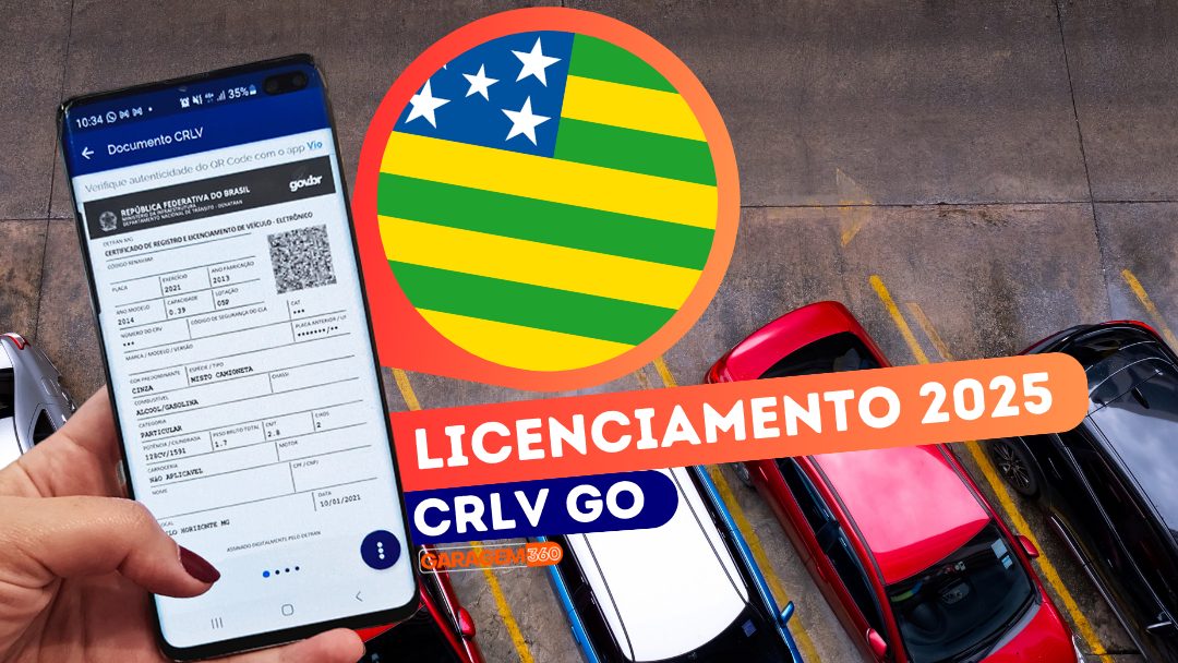 Licenciamento GO 2025: valor e calendário de pagamento