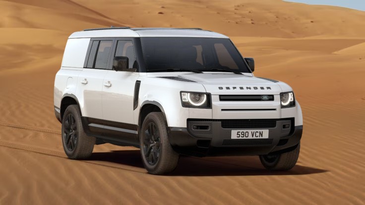 Ficha técnica do Land Rover Defender 130 Outbound 2024