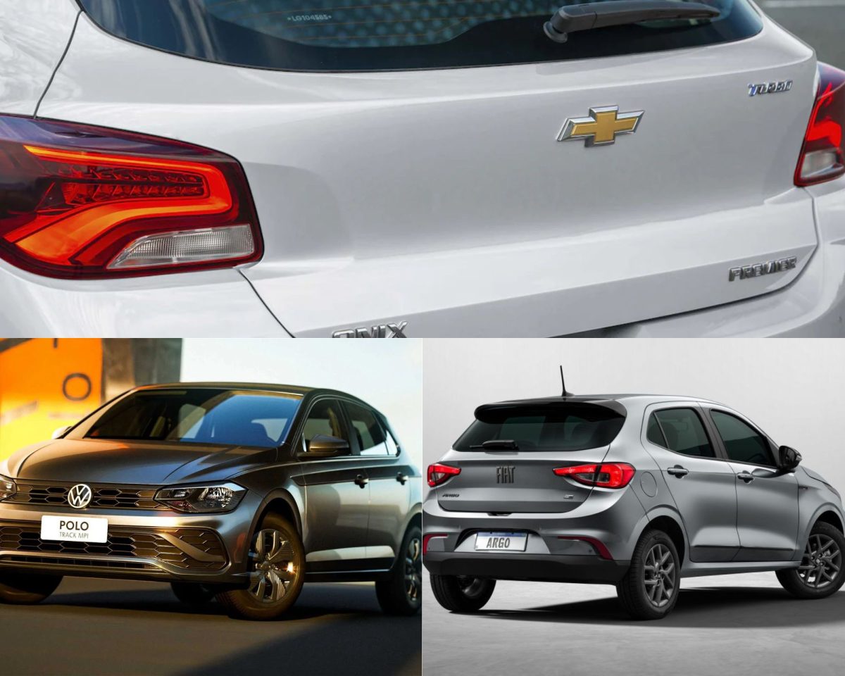 Chevrolet Onix de fora do top 3: veja o ranking dos 10 hatches mais vendidos do País