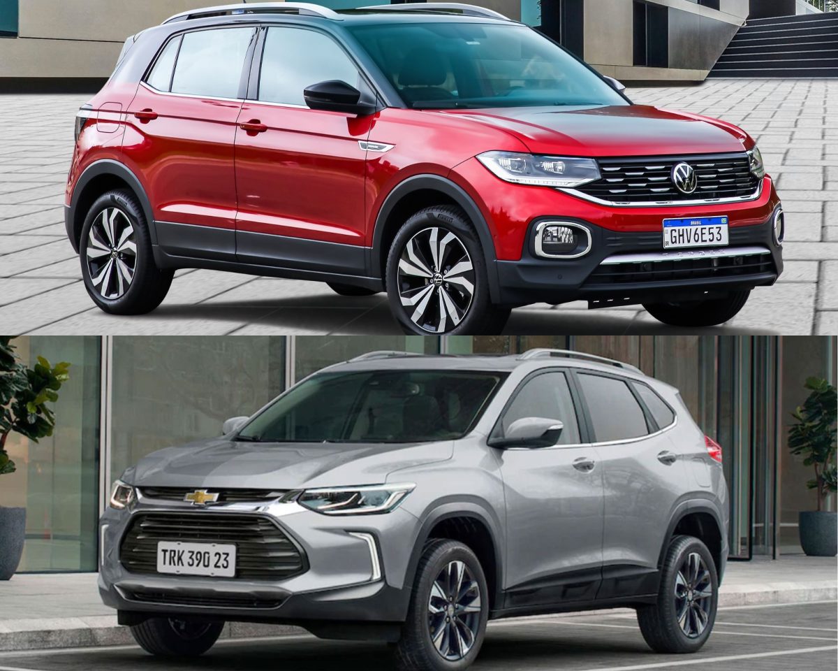 Chevrolet Tracker e Volkswagen T-Cross somem da lista dos 10 carros mais vendidos