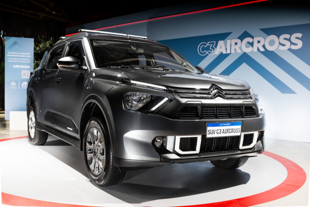 Novo Citroën C3 AirCross 2025 ganha linha de acessórios Mopar