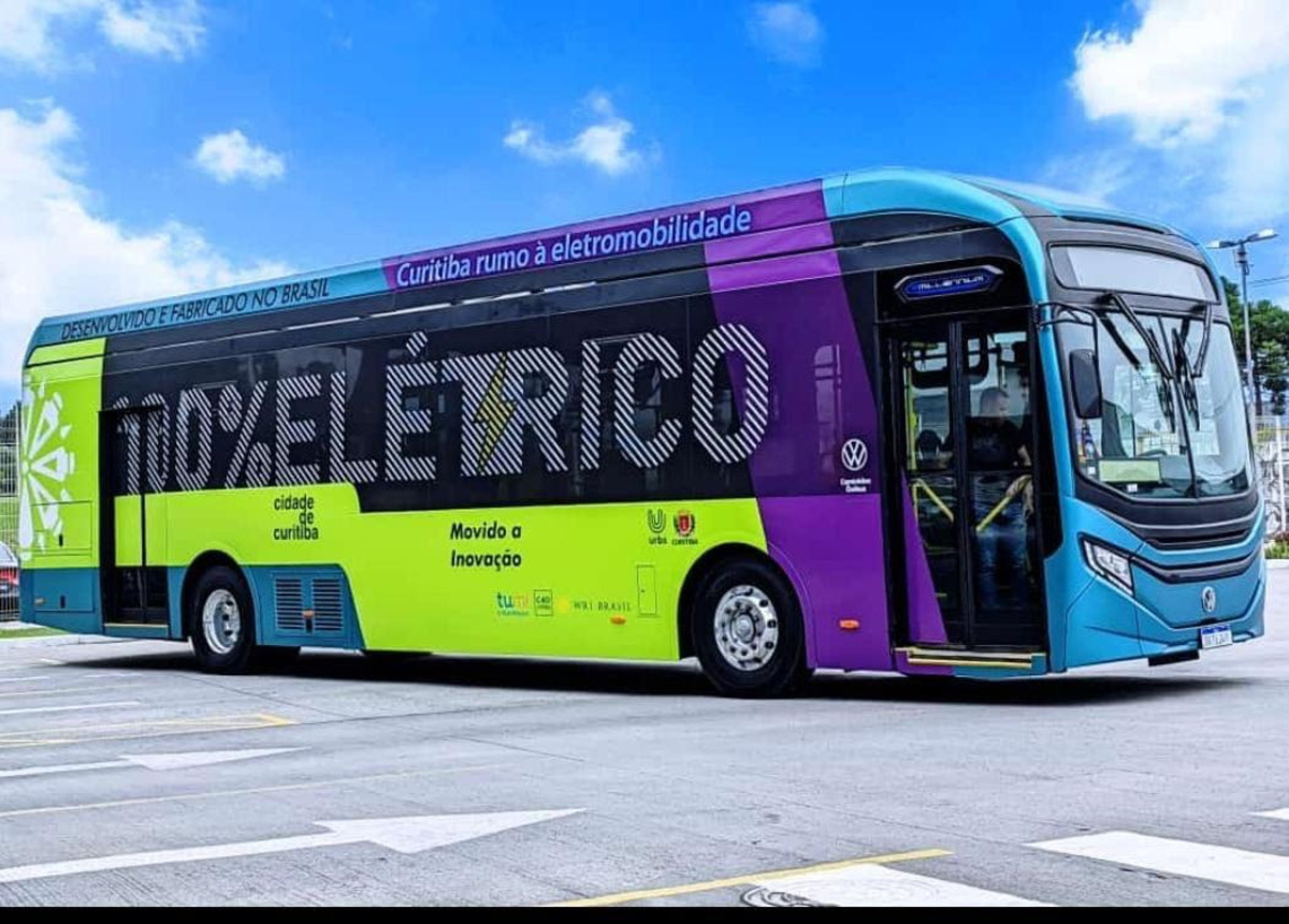 e-Volksbus em Curitiba