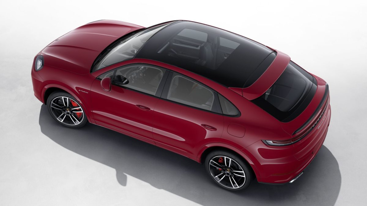 Ficha técnica do Porsche Cayenne Turbo e-hybrid Coupé 2024