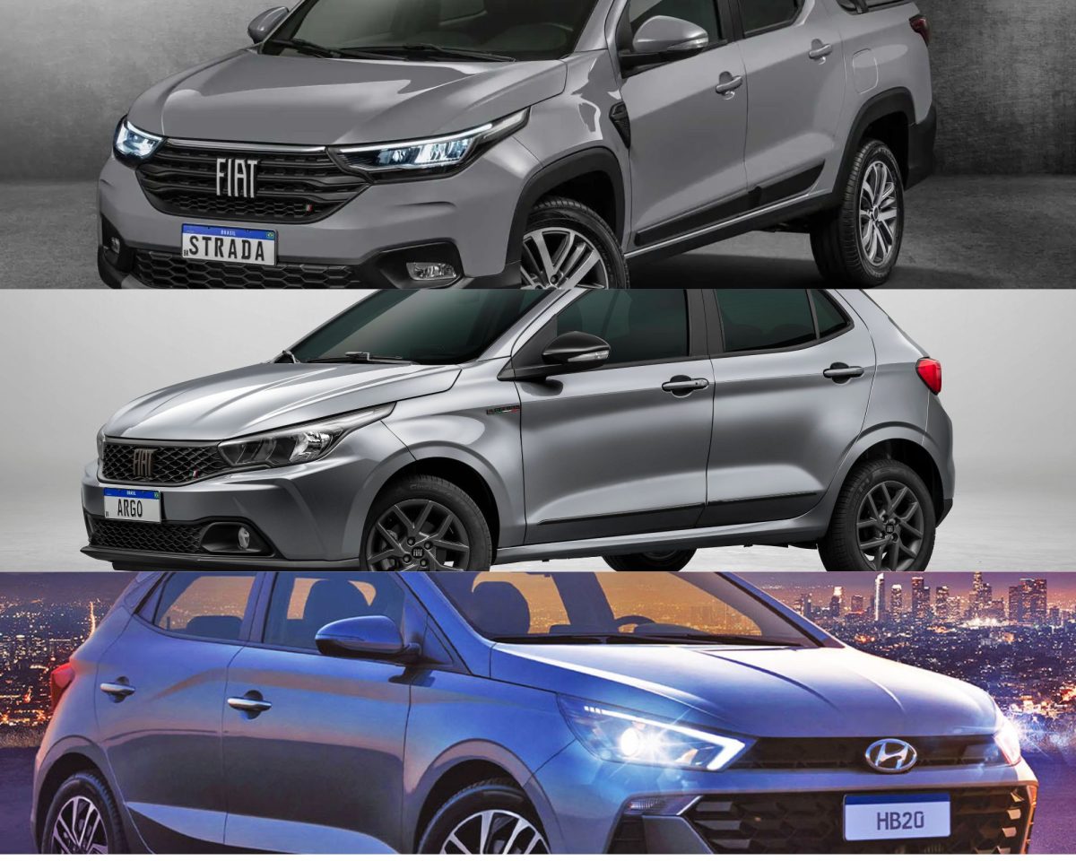 Fiat Strada, Argo e Hyundai HB20 são os modelos mais visados para roubo e furto em SP: confira top 10