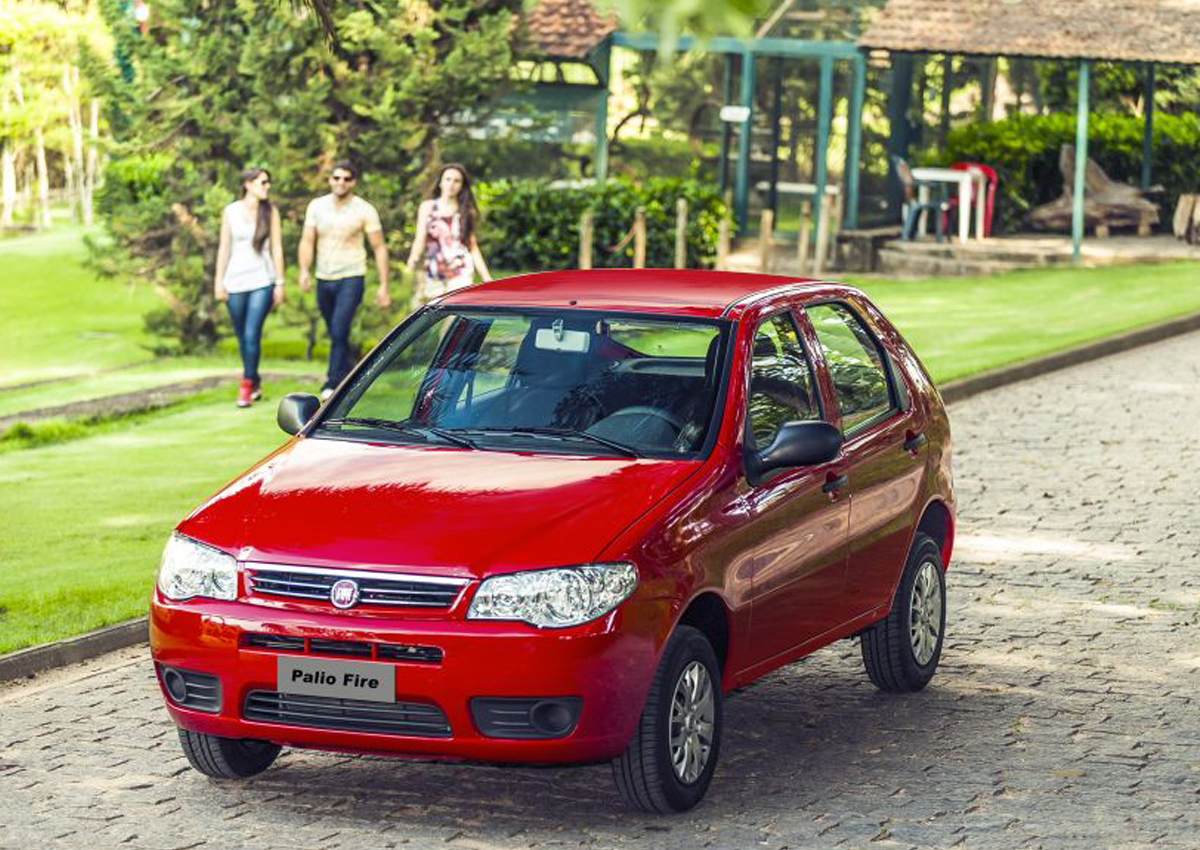 Fiat Palio em segundo lugar - Foto: Divulgação