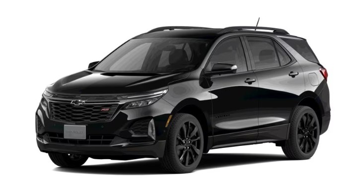 Ficha técnica do Chevrolet Equinox RS 2024