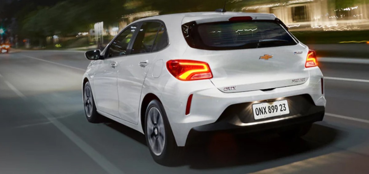 Ficha técnica do Chevrolet Onix 2025