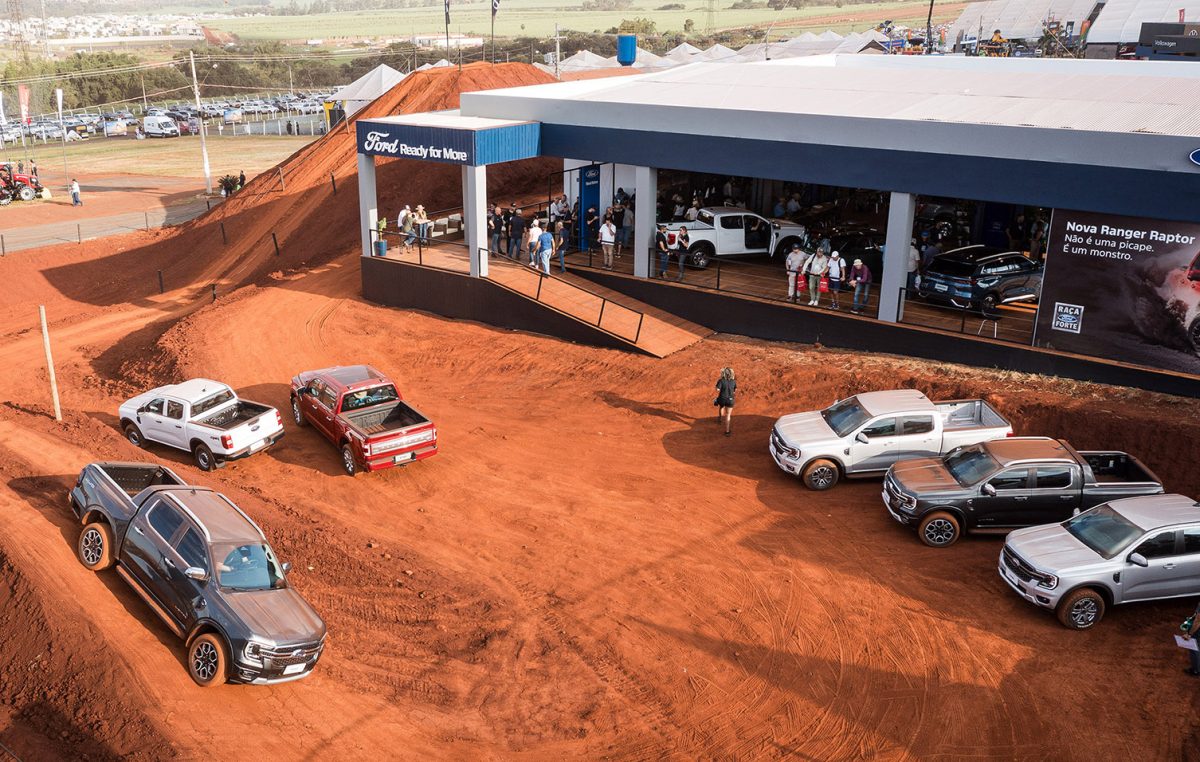 Pista Ford na Agrishow- Foto: Divulgação