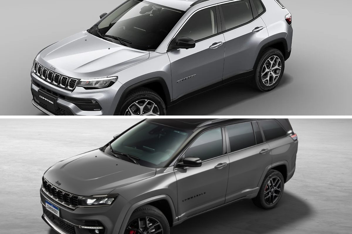 Veja como conhecer de perto as novas versões do Jeep Compass e Commander 2025