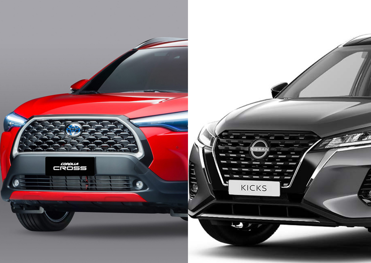 Nissan Kicks ou Toyota Corolla Cross: qual SUV de marca japonesa levar para casa?