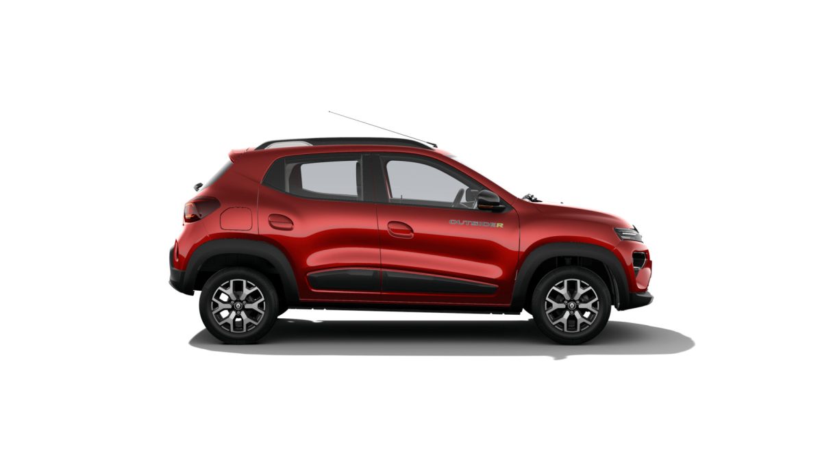 Ficha técnica do Renault Kwid Outsider 2025