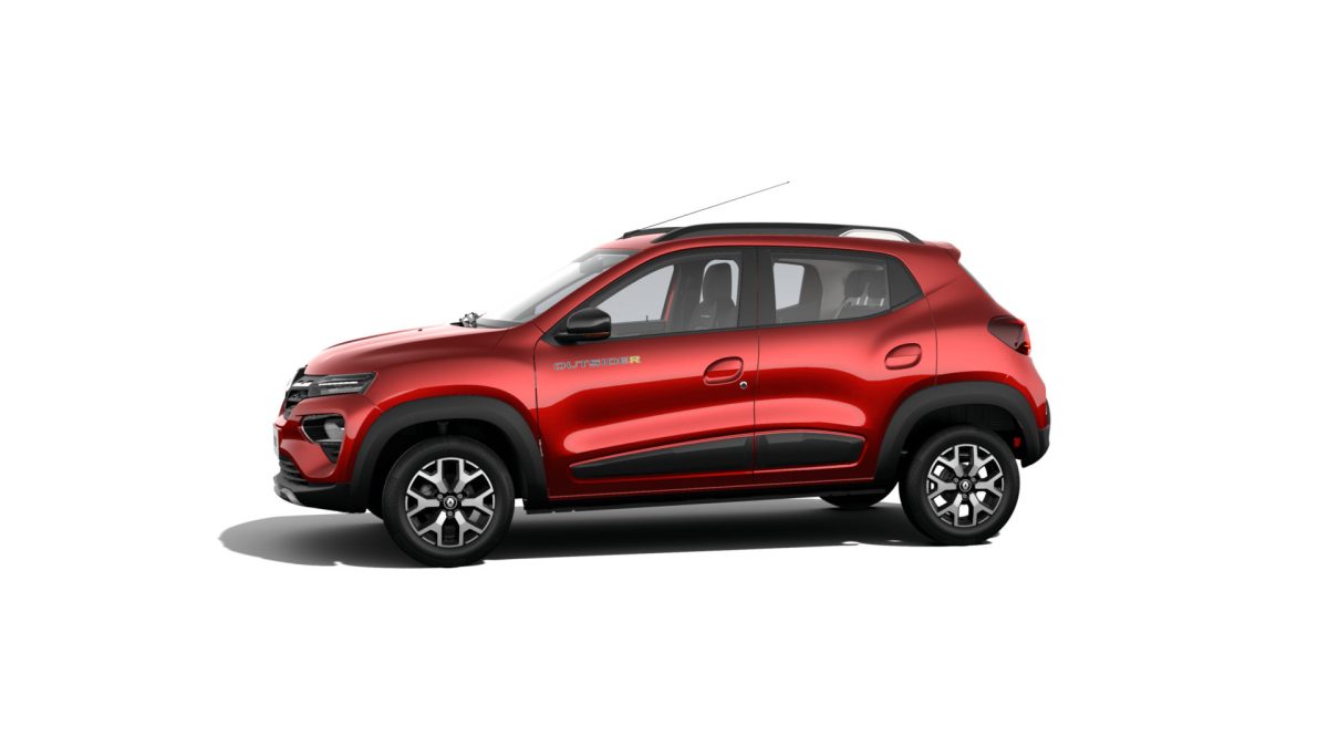 Ficha técnica do Renault Kwid Outsider 2025