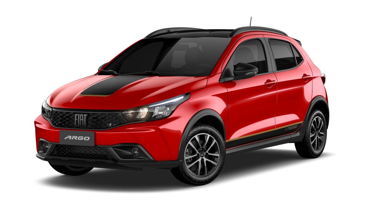 Ficha técnica do Fiat Argo Trekking AT 2025