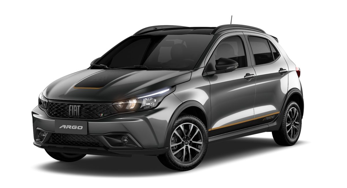 Ficha técnica do Fiat Argo Trekking MT 2025