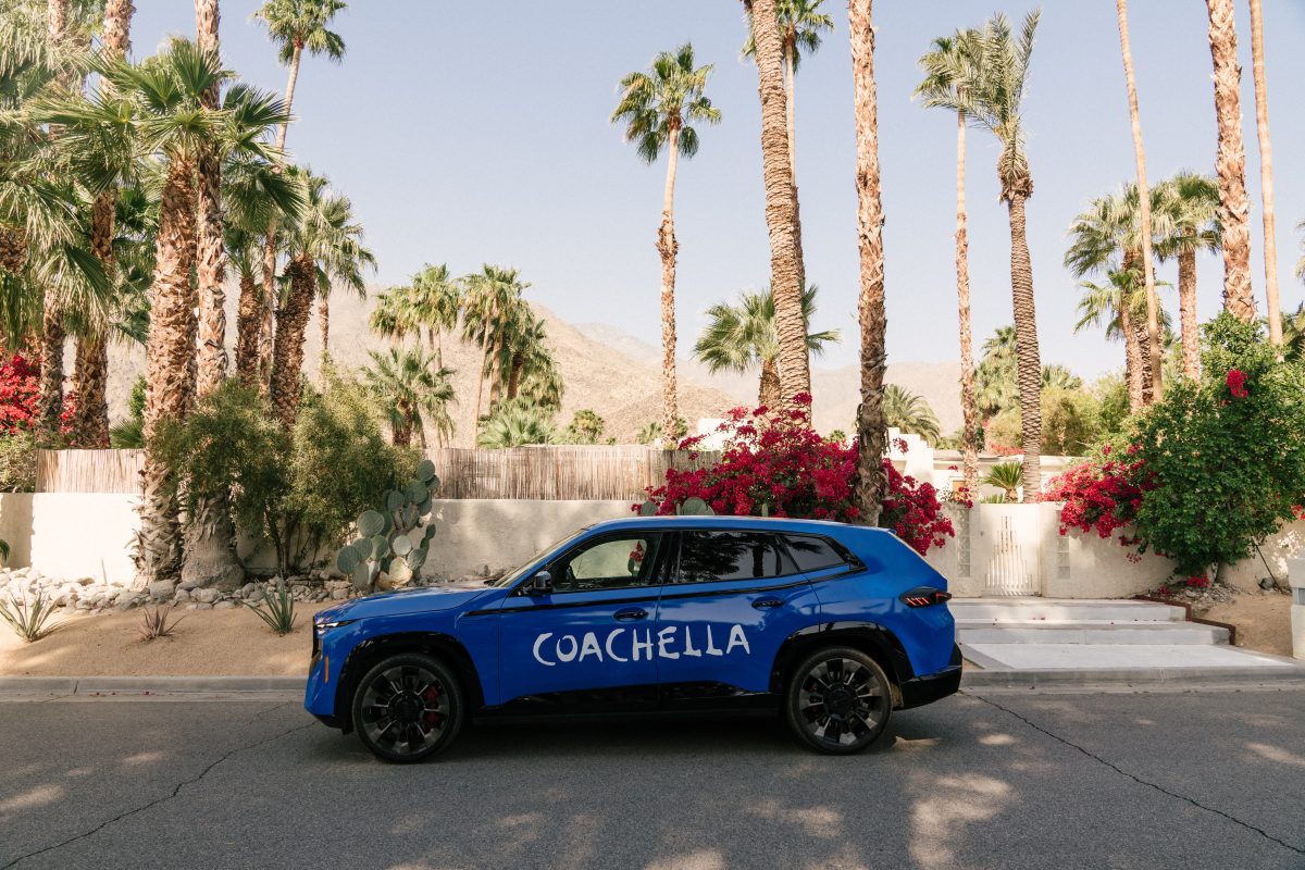 BMW XM é apresentado com pintura EXCLUSIVA para o Coachella: veja como ficou