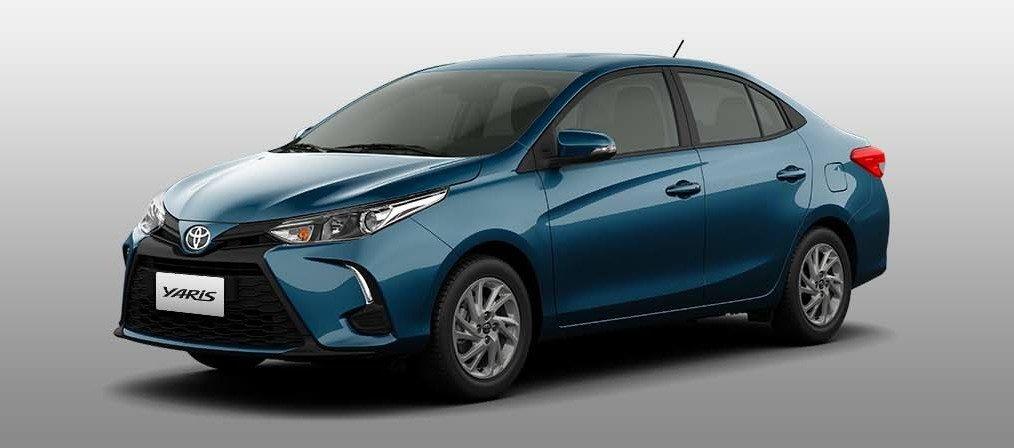 Ficha técnica do Toyota Yaris Sedã 2025