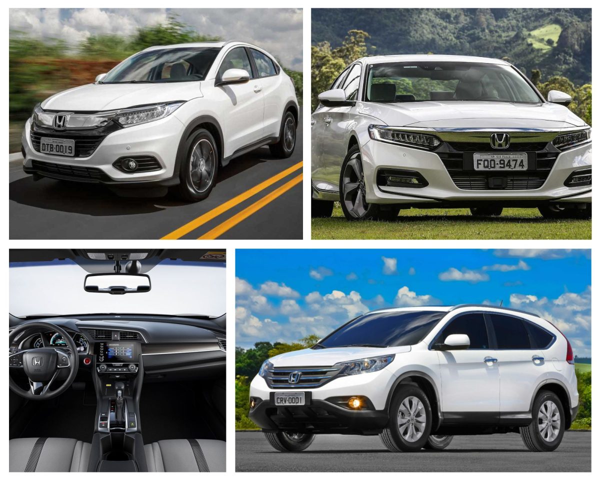 Alerta de Recall: Honda convoca Civic, Accord, CR-V e HR-V (modelos podem desligar sozinhos)