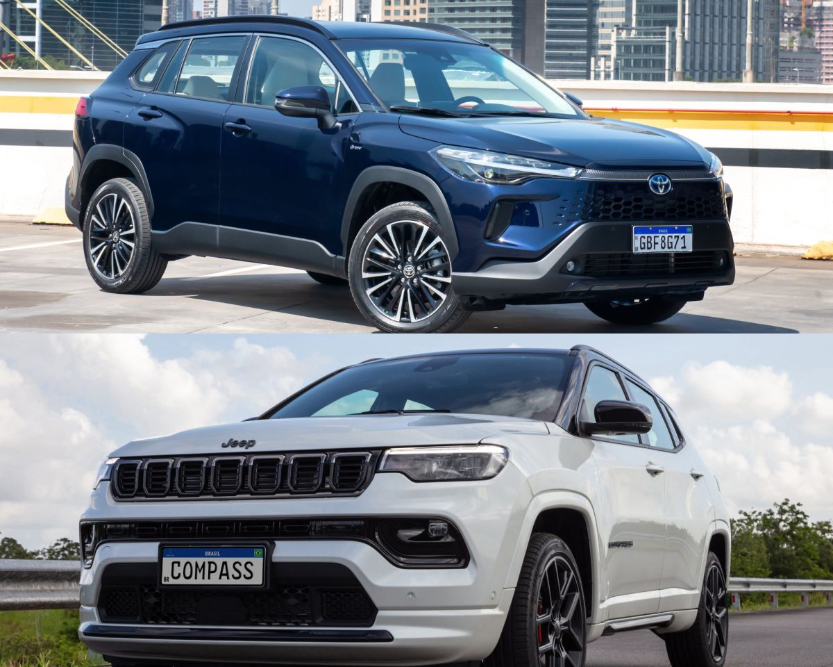 Jeep Compass terá mais trabalho com o novo Toyota Corolla Cross