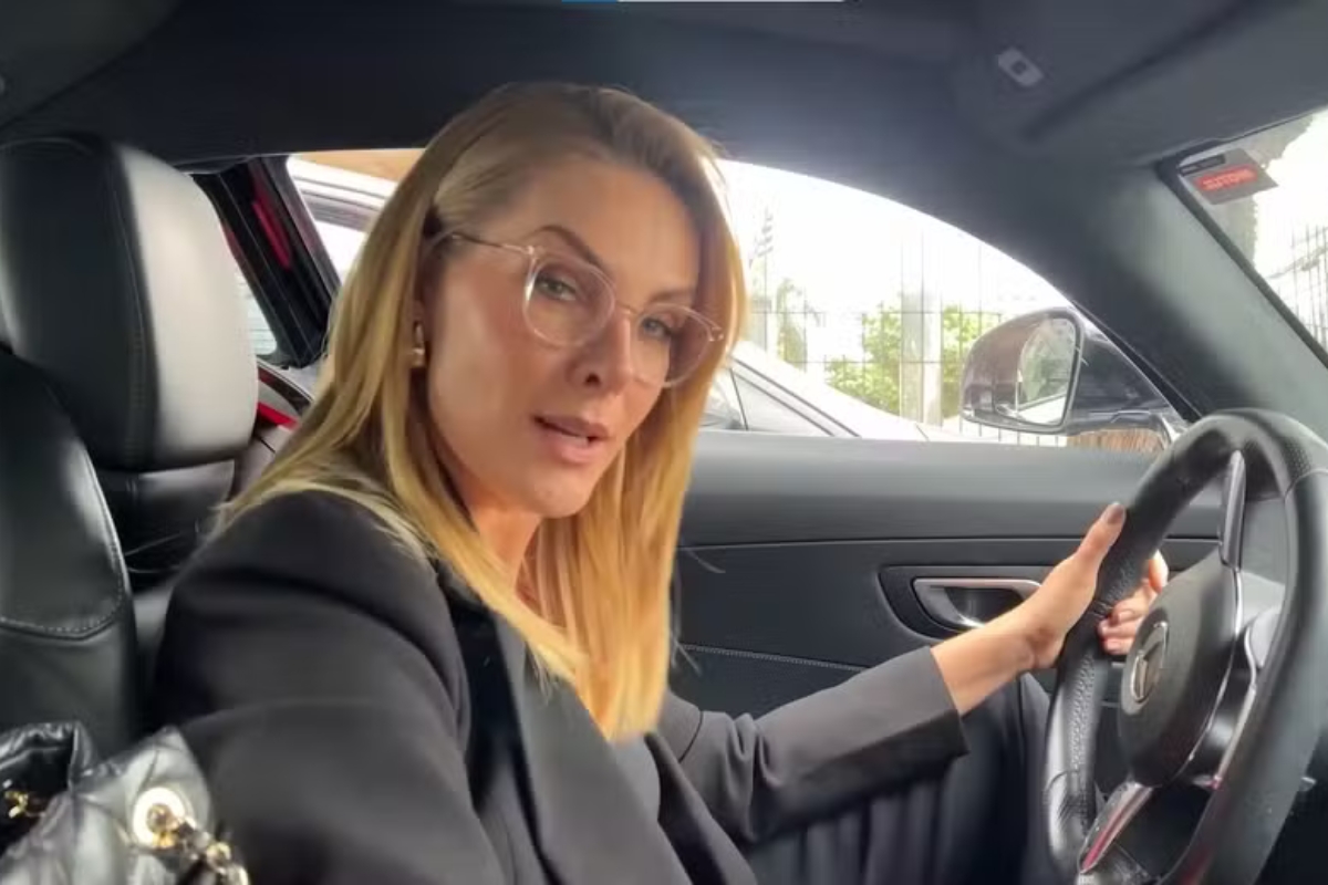 Ana Hickmann ensina jeito de fugir do rodízio de veículos em São Paulo