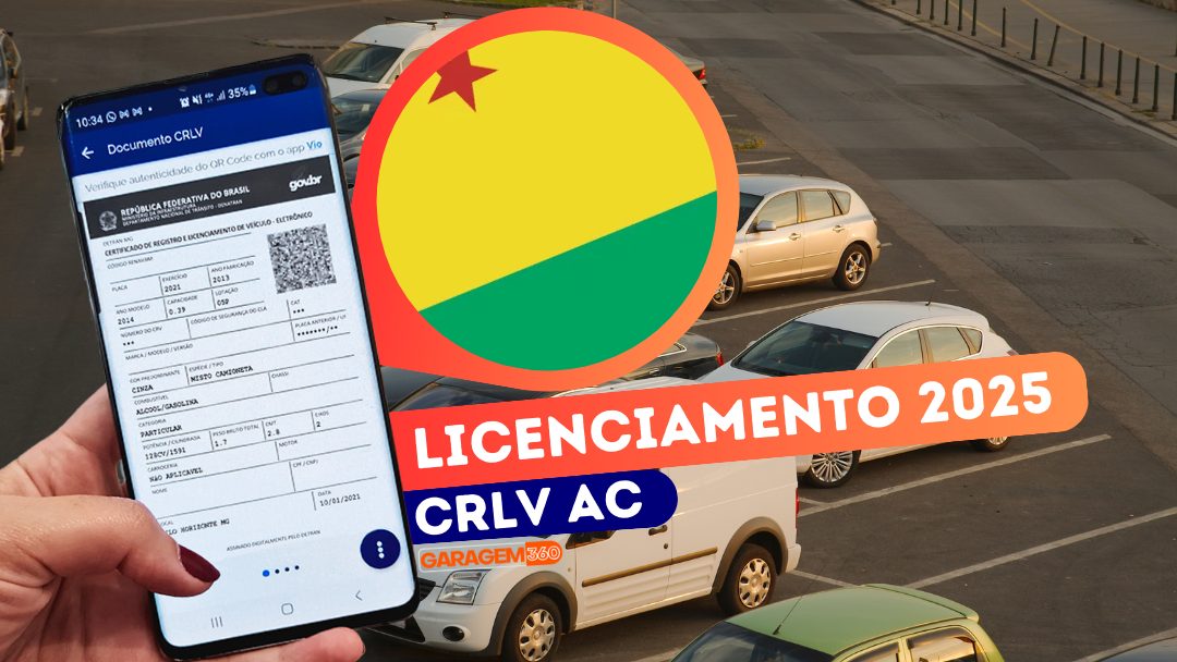 Licenciamento AC 2025: valor e calendário de pagamento