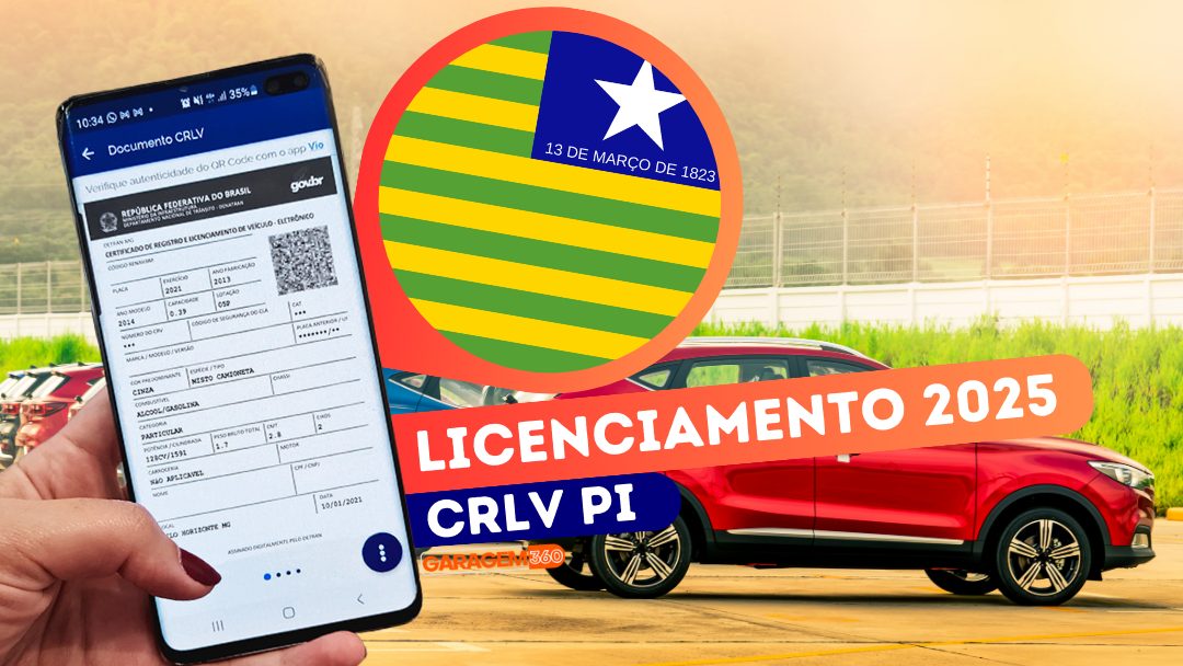 Licenciamento PI 2025: valor e calendário de pagamento