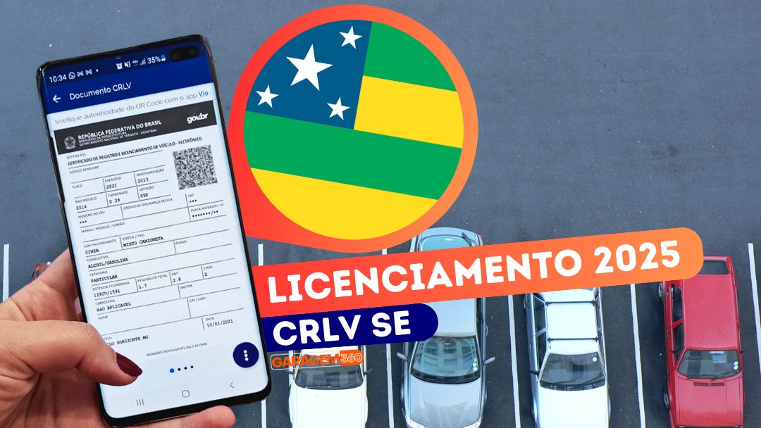 Licenciamento SE 2025: valor e calendário de pagamento