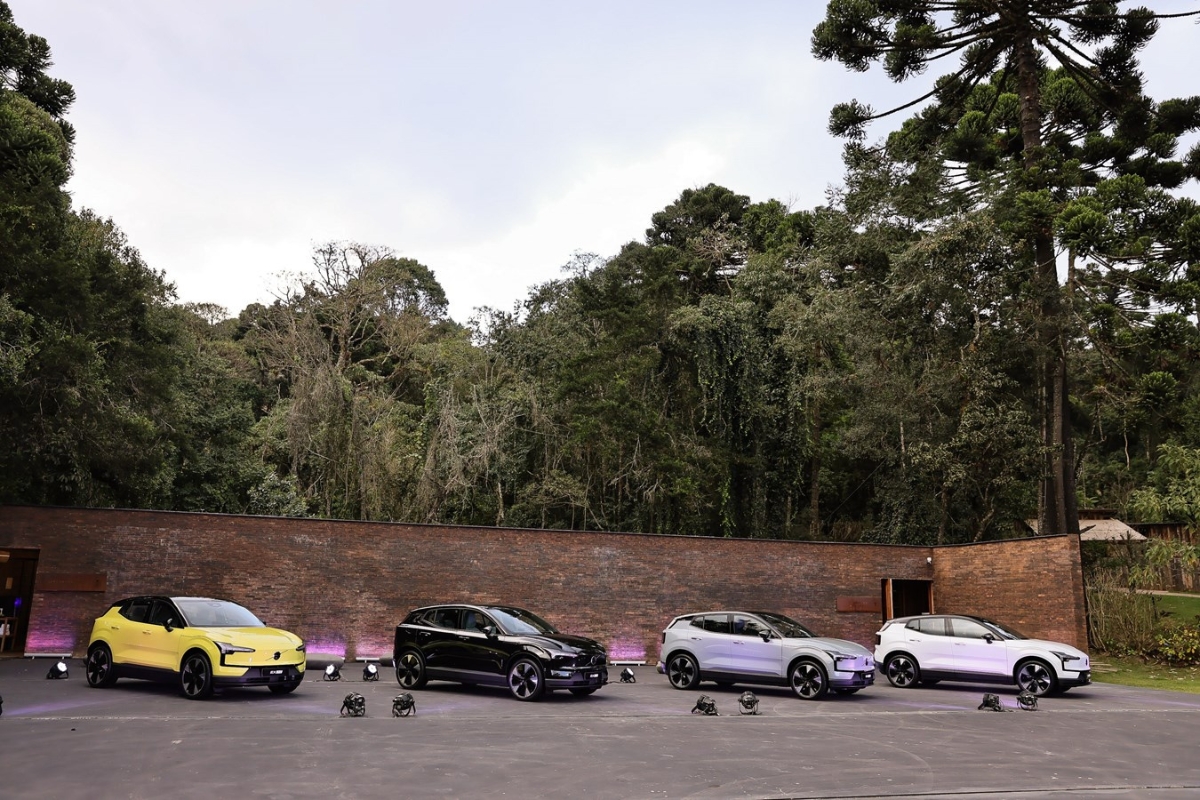 Todas as cores disponíveis no novo lançamento da Volvo - Foto: Divulgação