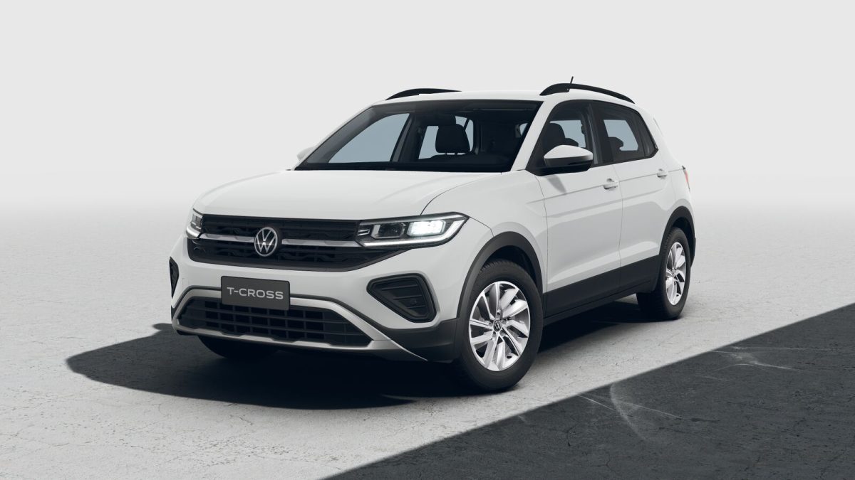 VW T-Cross 200 TSI 2025: ficha técnica, preço e itens de série